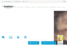 Tablet Screenshot of loohuis.nl